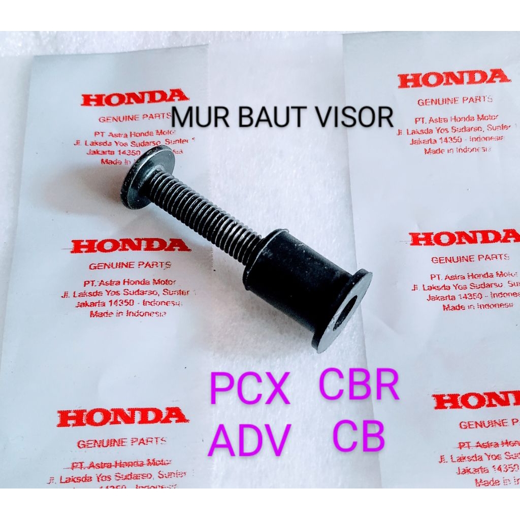 mur baut karet tameng visor nuts bolt visor honda ADV.PCX.CBR.CB