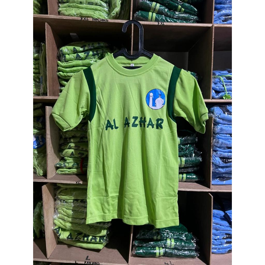 SERAGAM SEKOLAH AL AZHAR KAOS  OLAH RAGA SD LAKI LAKI SEPESIAL JUMBO