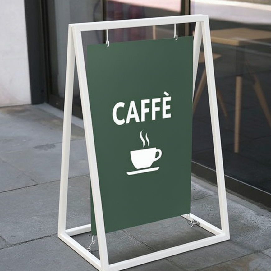 Standing Banner Holo Besi Untuk penggunaan di luar ruangan Outdoor - standing banner