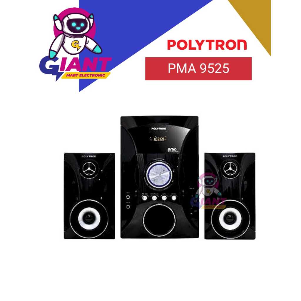 SPEAKER BLUETOOTH POLYTRON MULTIMEDIA PMA 9525  / PMA9525 / PMA-9525
