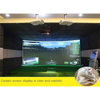 Golf Ball Simulator Impact Display, Golf Ball Simulator Impact Display | Simulator Bola Golf - 3x4 M