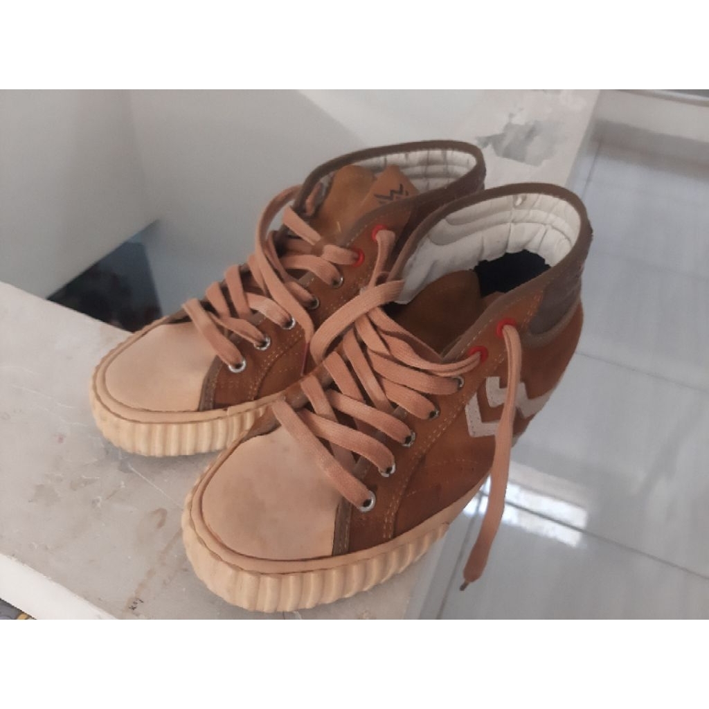 sepatu kulit geoffmax maverick size 41