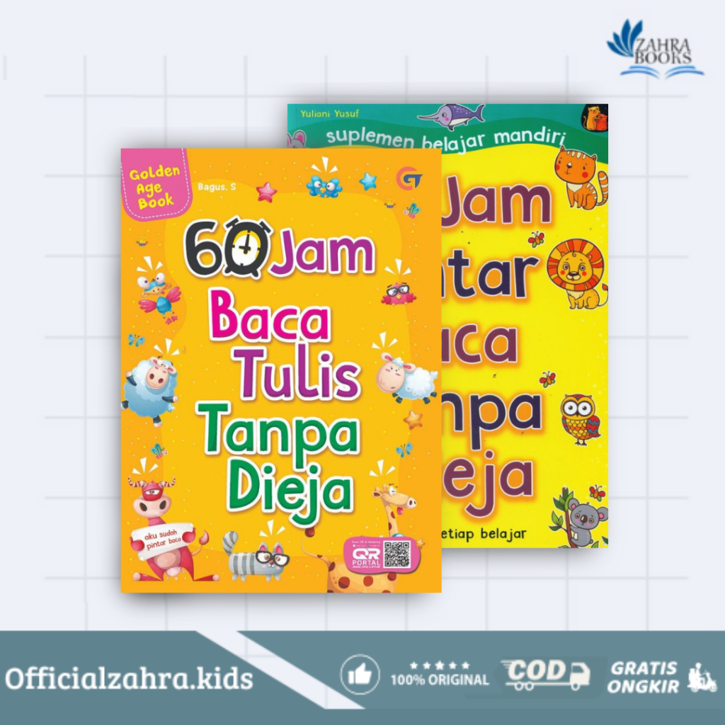 BB - Buku 60 Jam Baca Tulis Tanpa Dieja & 60 Jam Pintar Baca Tanpa Dieja