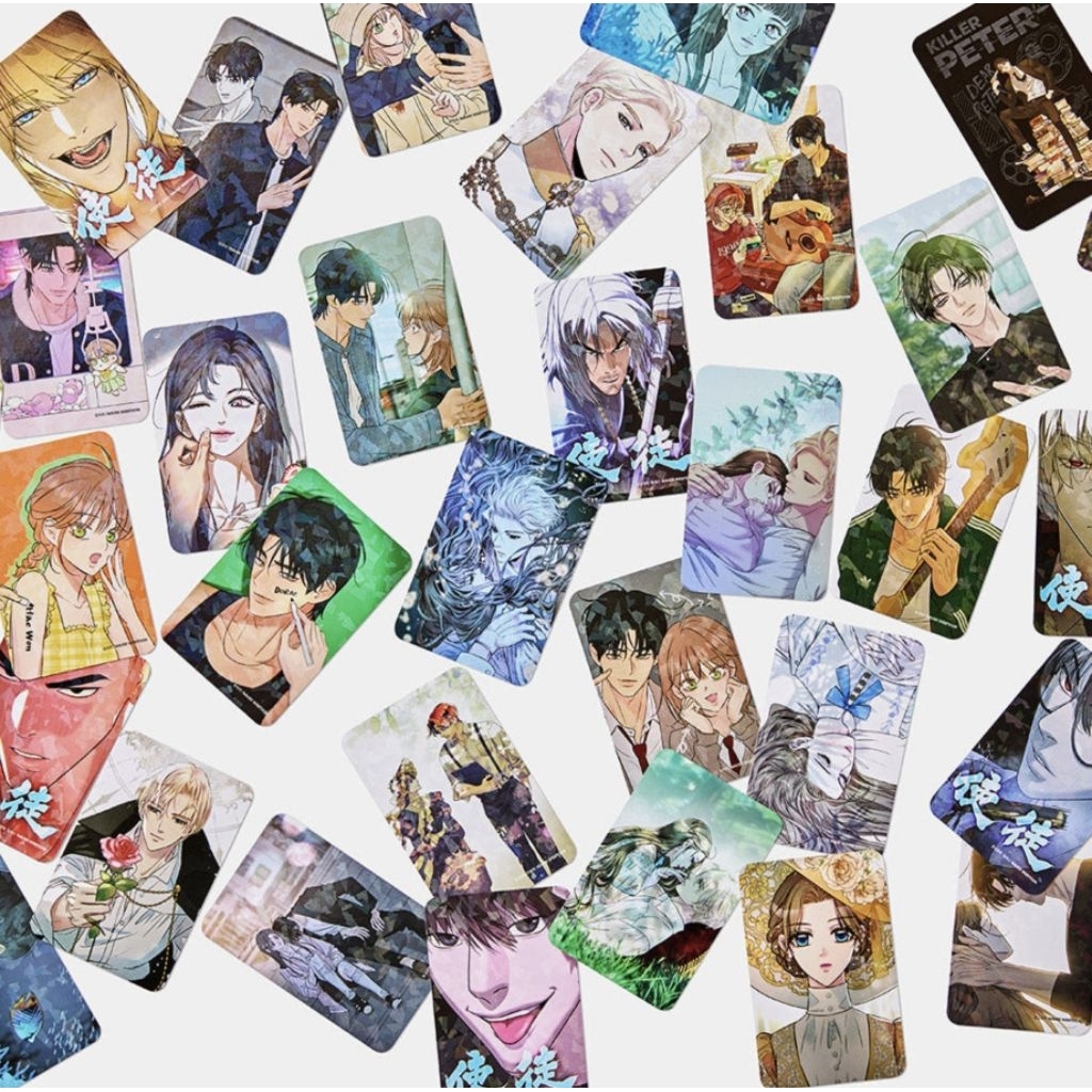 [PO] [BACA DESKRIPSI] PHOTOCARD TINCASE WEBTOON NAVER KR. PHOTOCARD WEBTOON OFFICIAL. PHOTOCARD KILL