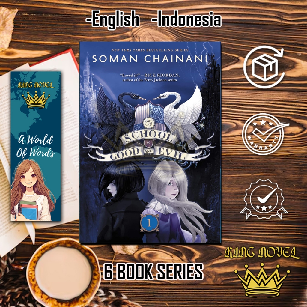 School for Good and Evil Series by Soman Chainani - English/Indonesia