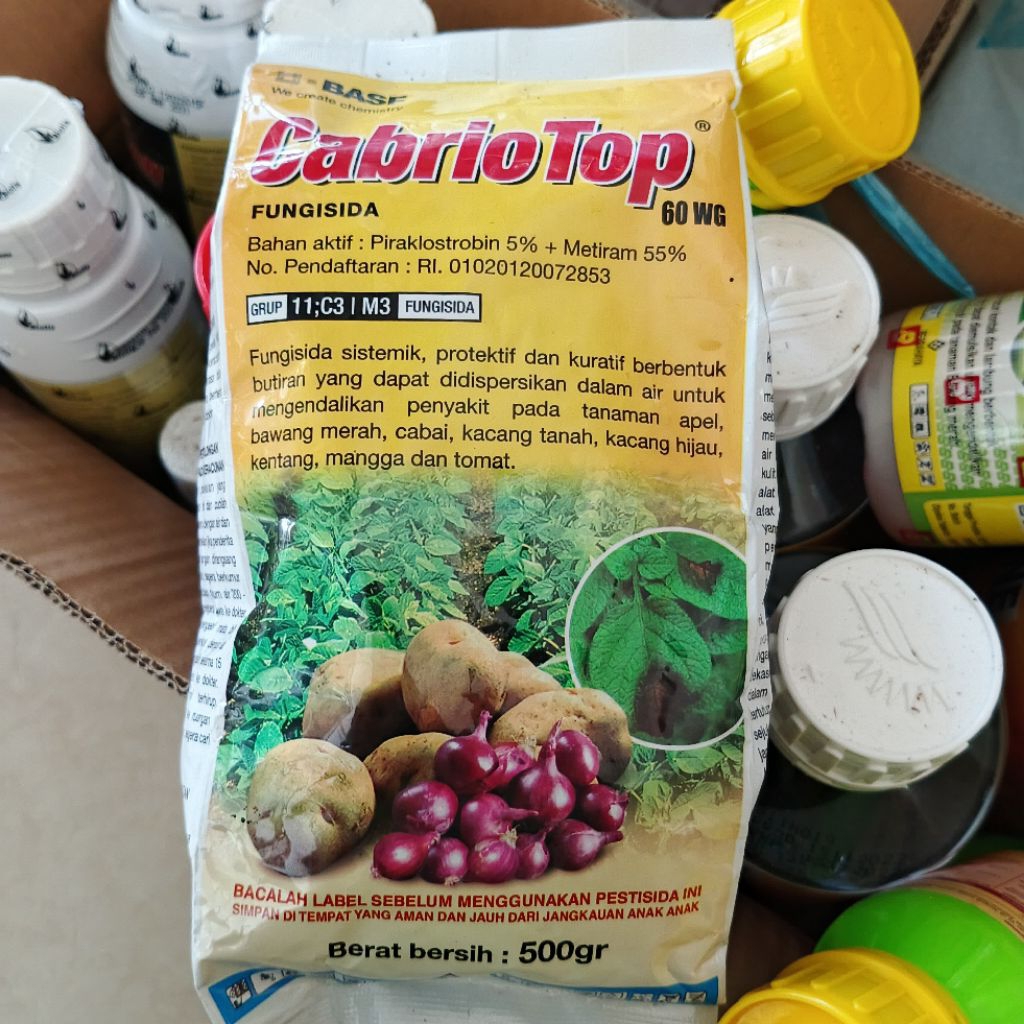 Fungisida Cabrio Top 500 Gram - Sistemik, Propektif, Kuratif