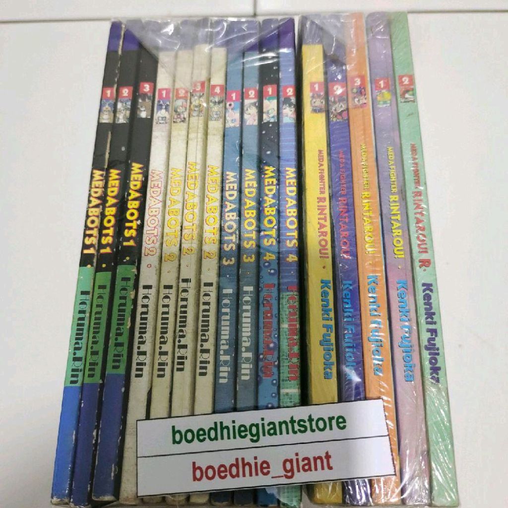 Komik Medabots Full Series 16bk, Collector Edition, TS