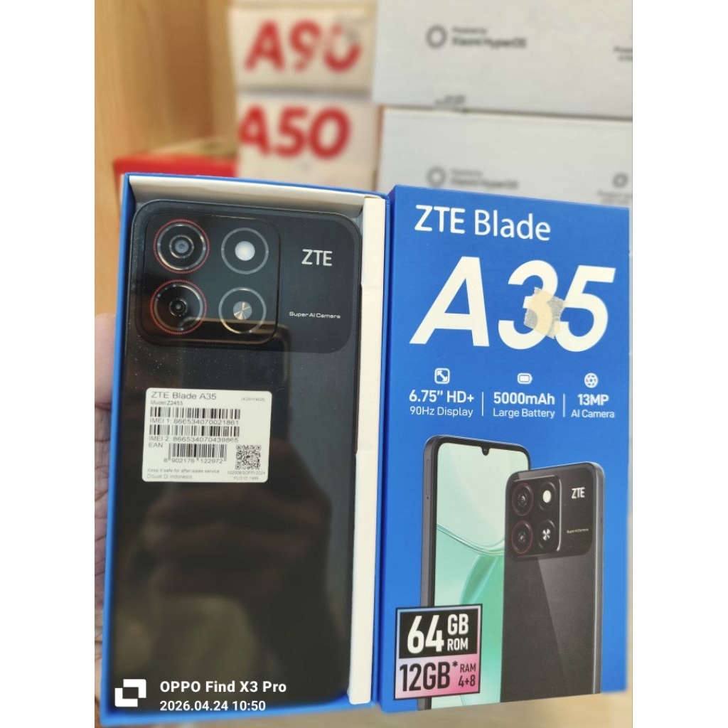 Hp second ZTE A35 4/64gb