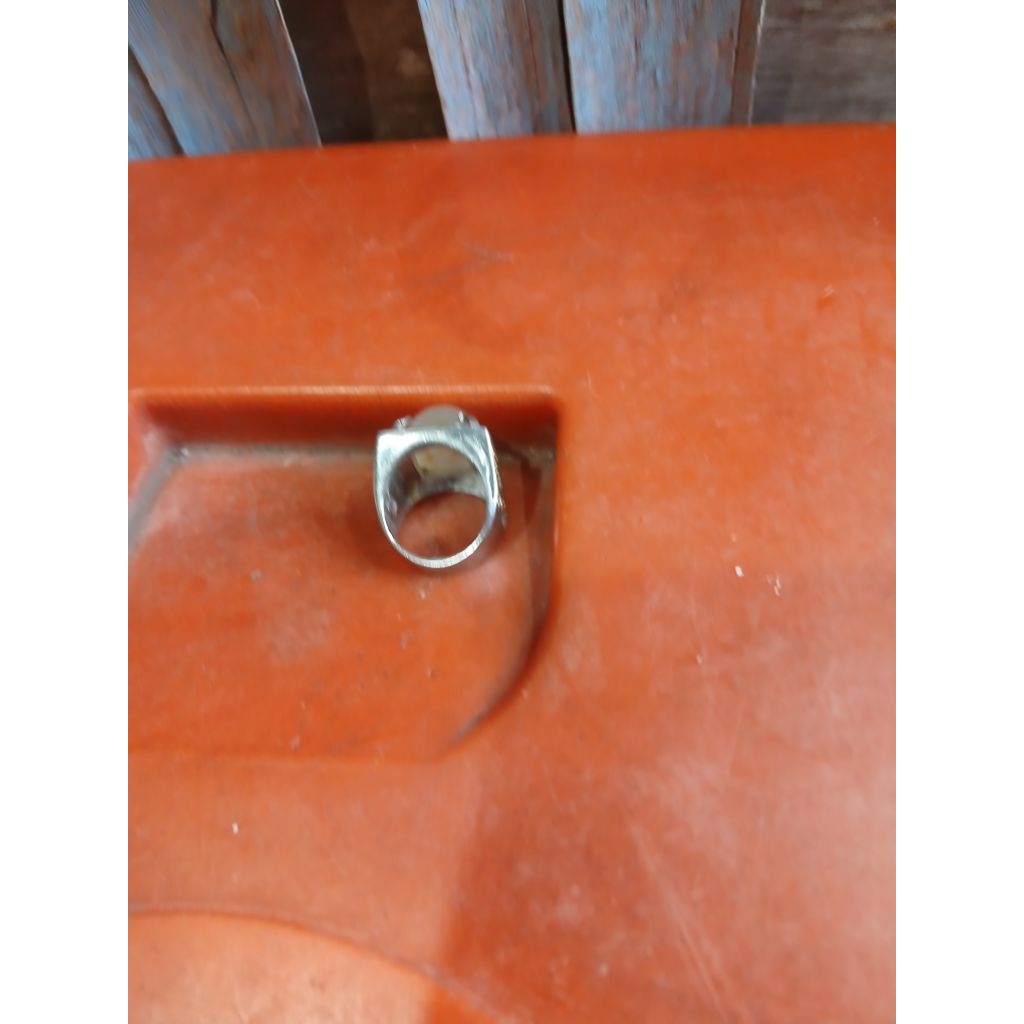 Cincin akik batu kuning uk 9.5 55rb jadul antik vintage lawas kuno display anggap mati