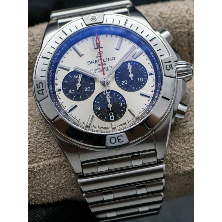 Breitling Chronomat B01 Silver - AB0134101G1A1