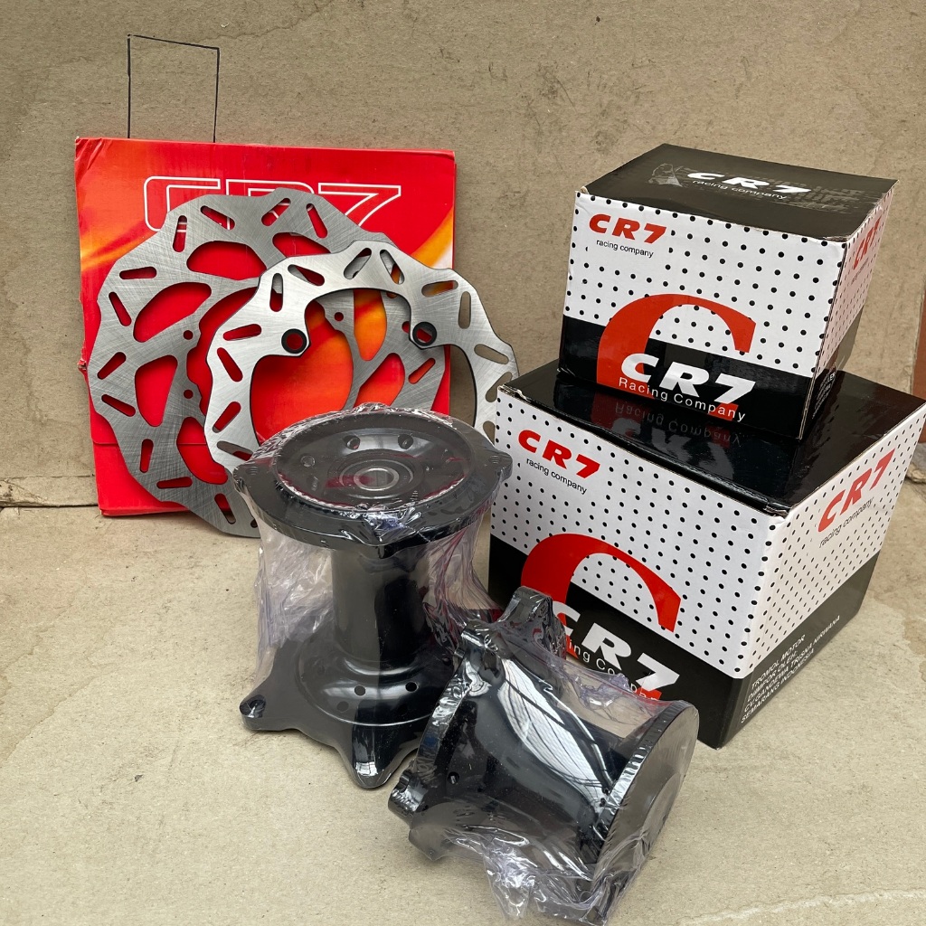 Tromol CRF 150L CRF CR7 hitam 1 Set H36 + Piringan