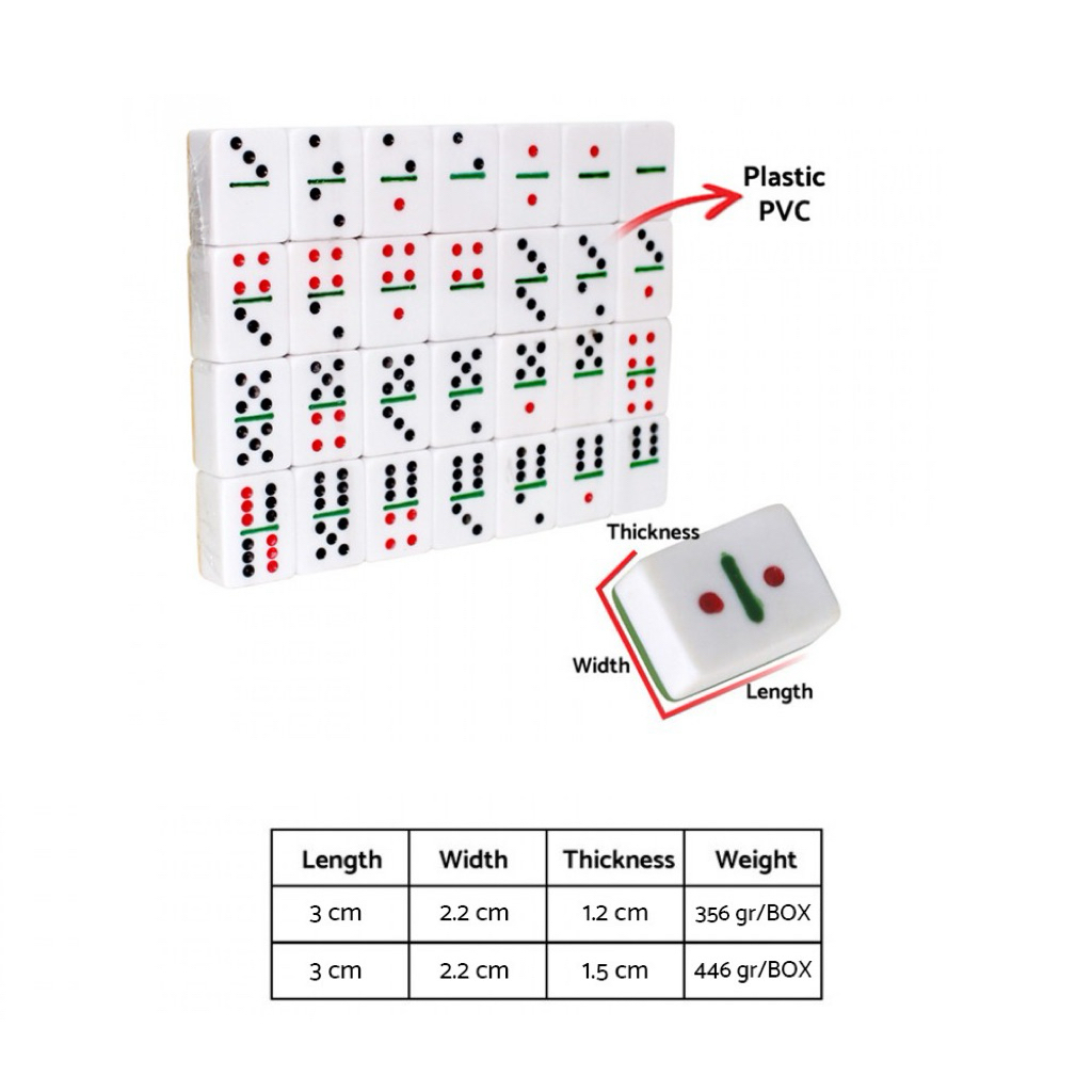 Batu Gaplek / Mainan Batu Domino