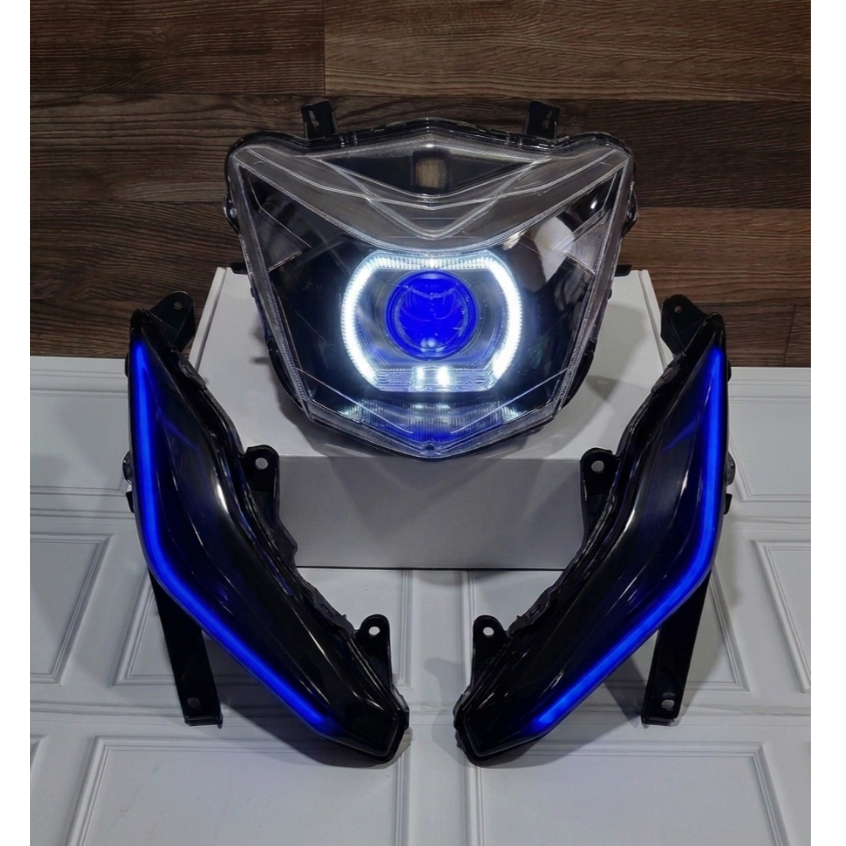 REFLEKTOR LAMPU DEPAN + SEIN ALIS RUNNING BEAT ESP 2016 - 2019 SUPER TERANG