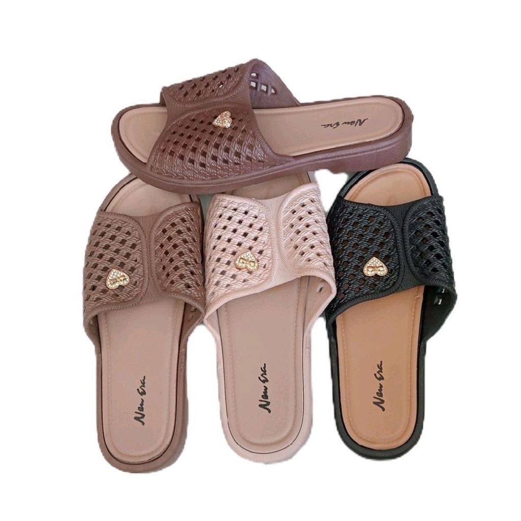 Sandal cewek selop jaring dari New era