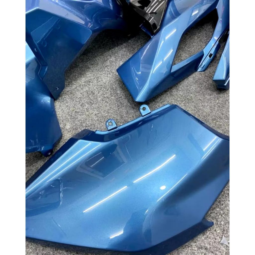 cat motor warna biru metalik gen2 pu orginal