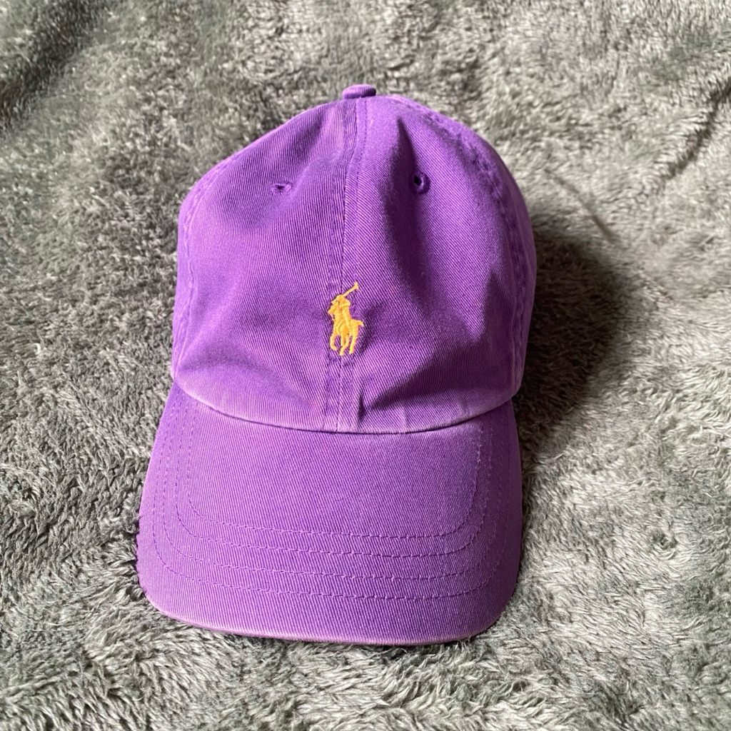 Topi Second Branded Trucker Polo Ralph Lauren Baseball Cap Strap Kulit