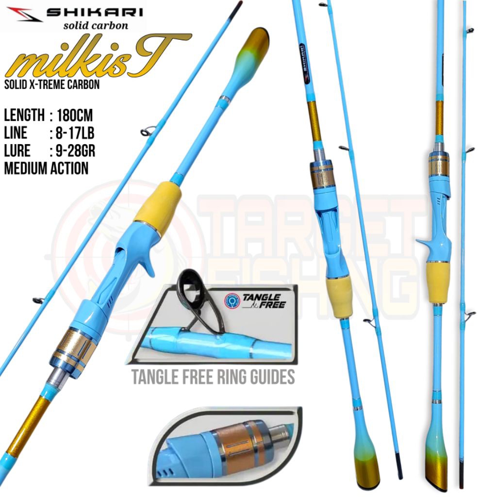 Joran Casting Shikari Milkist 8-17lb 180cm Carbon Solid