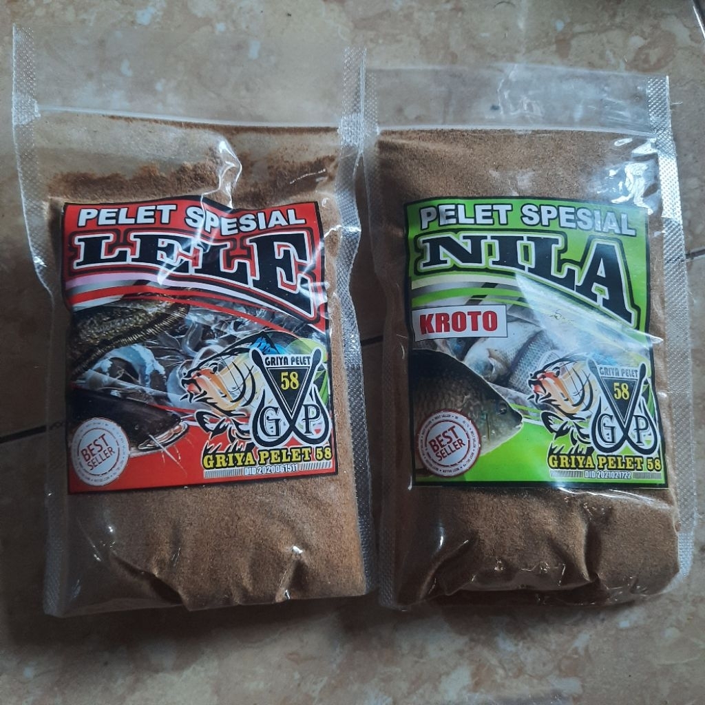 PELET UMPAN IKAN 58 SPESIAL NILA, 58 SPESIAL NILA