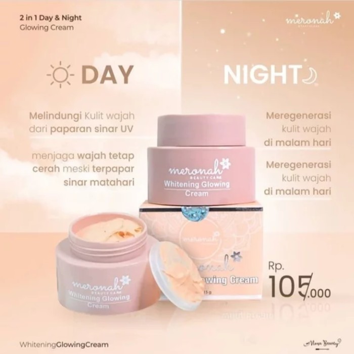 Meronah Whtening Glowing Cream Original BPOM