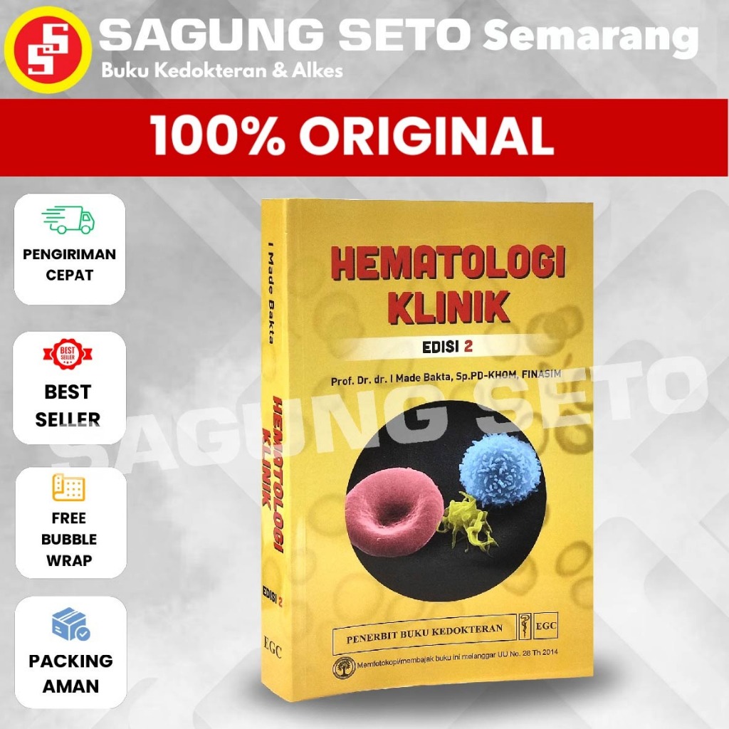 BUKU HEMATOLOGI KLINIK EDISI 2 - I MADE BAKTA