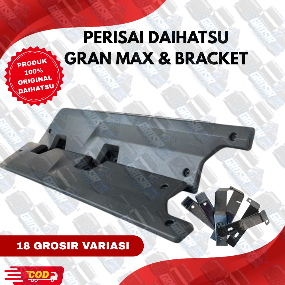 Perisai Grandmax Original Daihatsu Cover Sayap Samping Grand Max ORI Bumper Bak Gran Max Daihatsu