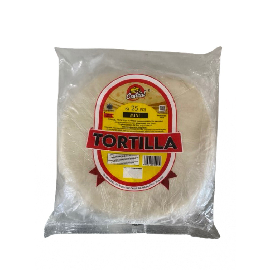 Tortilla Sentral Kulit Kebab Mini isi 25