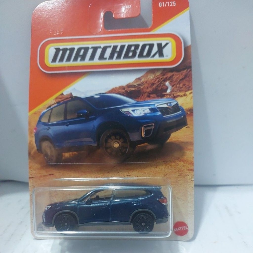 MATCHBOX 2019 SUBARU FORESTER BIRU 1:64