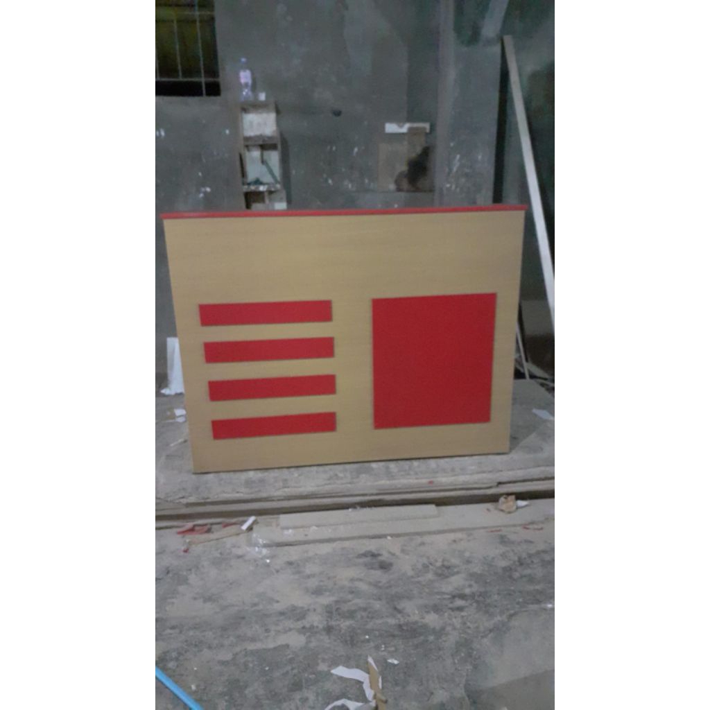 MEJA KASIR TOKO / MEJA KASIR LAUNDRY / MEJA KASIR KLINIK KAYU