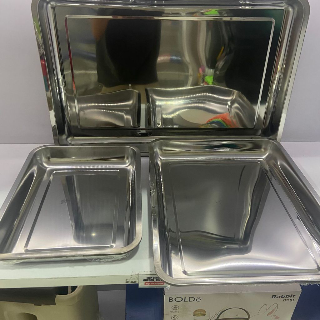 VAVINCI CEPER STL GS DALAM VARIASI 3, VARIASI 4, VARIASI 5 NAMPAN STAINLESS STEEL TEBAL / BAKI SAJI 