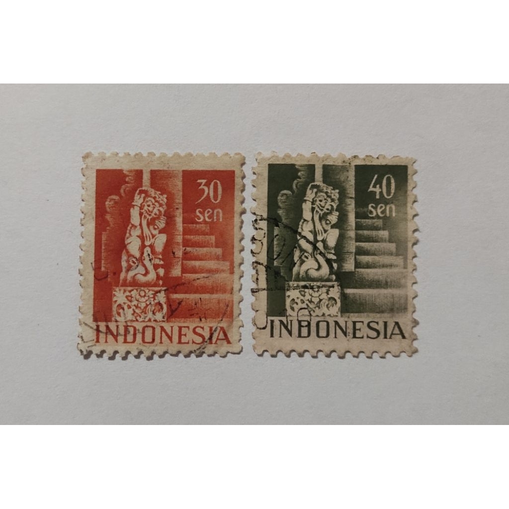 perangko kuno Indonesia