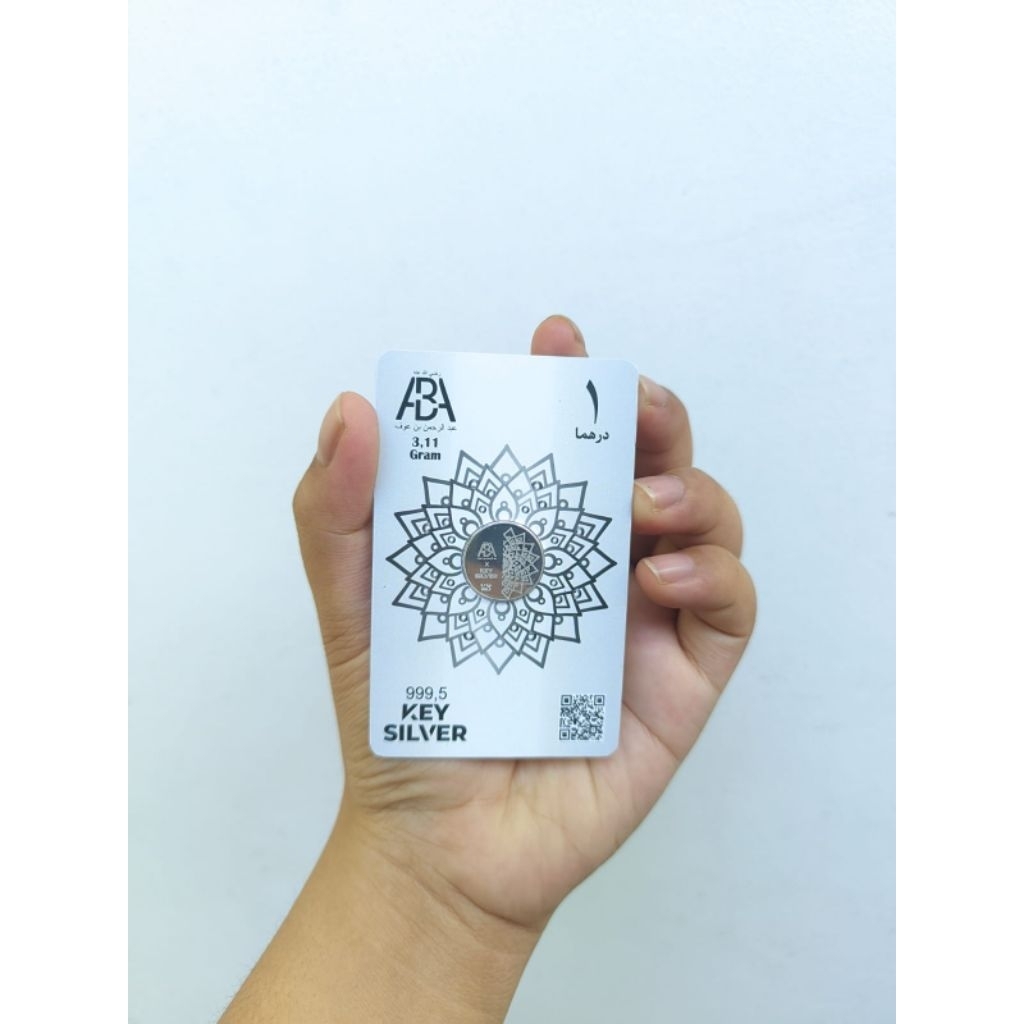 Koin Perak 1 Dirham (3.11gr) ABA Dirham 999.5