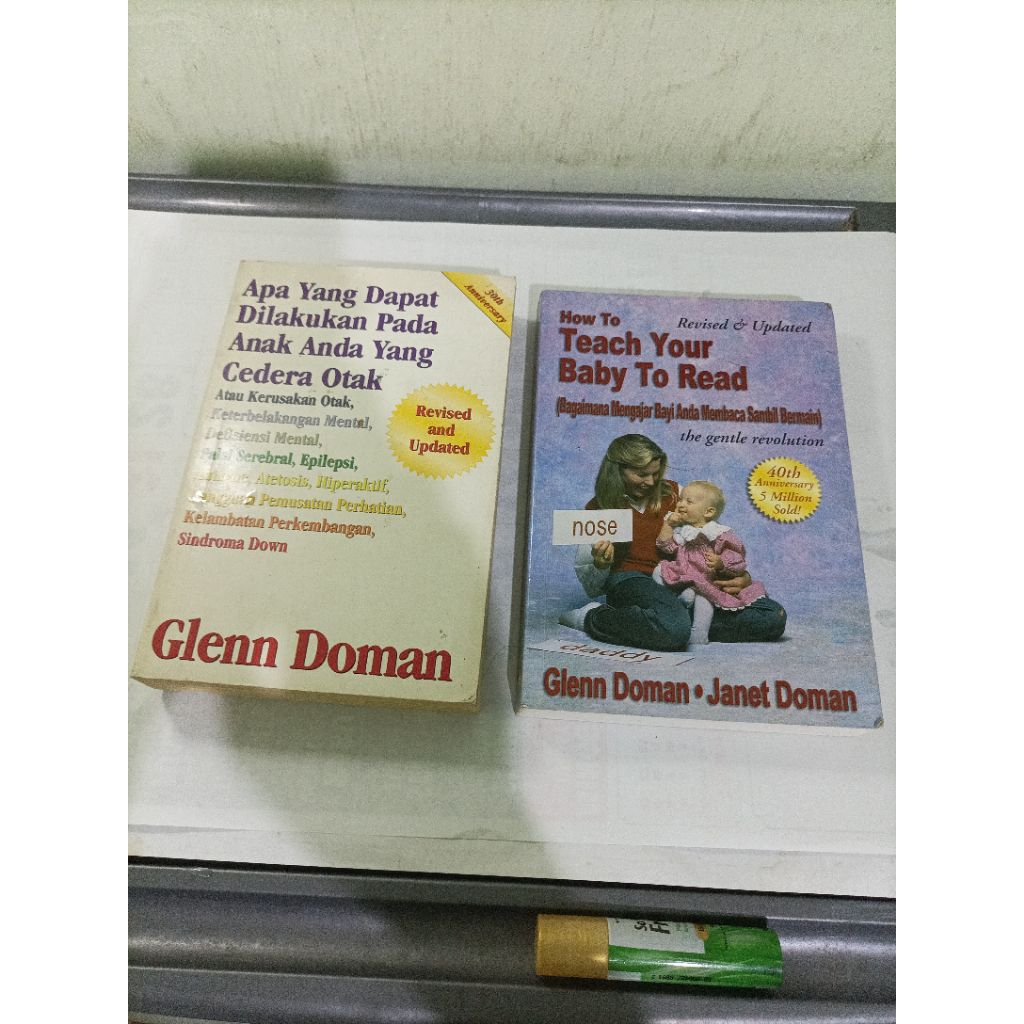 buku terjemahan how to teach your baby to read( bagaimana mengajar bayi anda membaca sambil bermain)