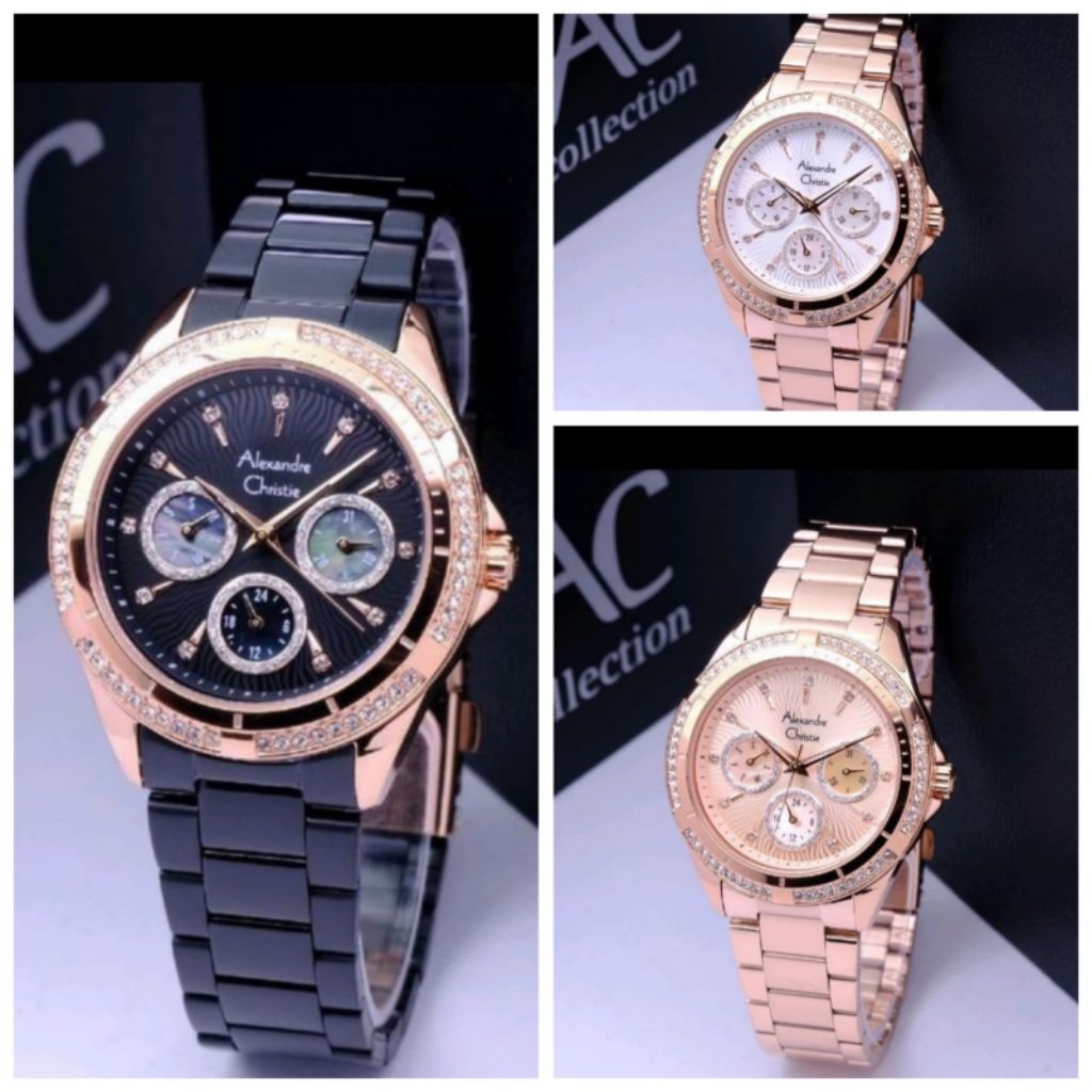 JAM TANGAN WANITA ALEXANDRE CHRISTIE 2644/AC2644BF/AC2644(ORIGINAL)