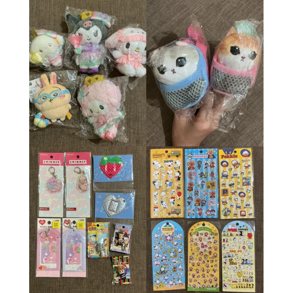 Keychain/Bag Charm/Gantungan Tas/Photo Holder/Stiker Mofusand, Cogimyun, My Sweet Piano, Kuromi, My 
