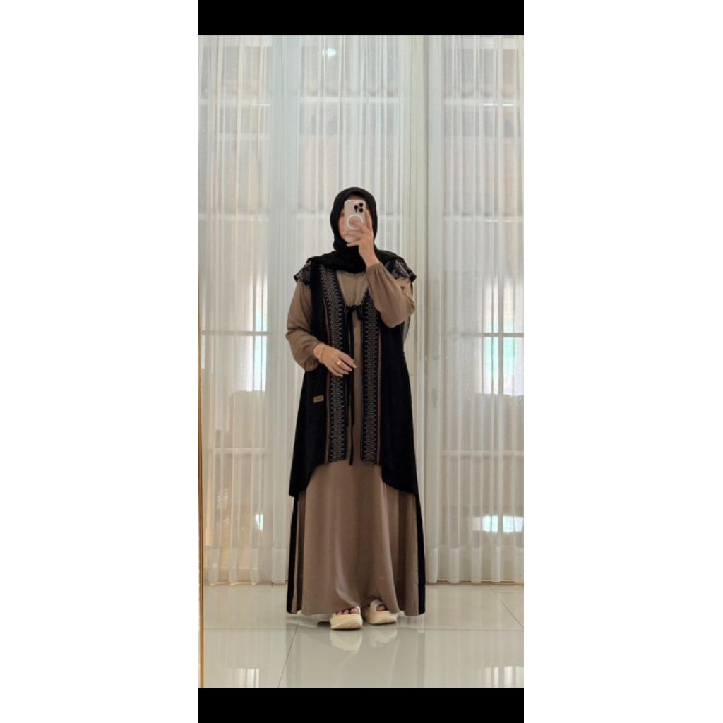 DRESS ROMPI COKSU ORI BY NADHEEFA