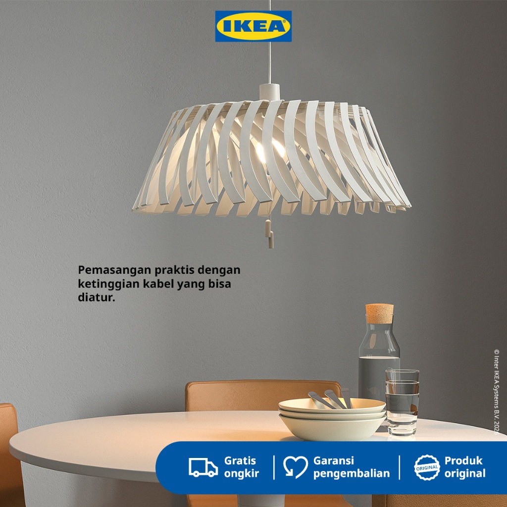 IKEA YTLAGE Lampu Gantung Minimalis 43cm