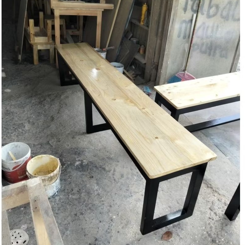 kursi tunggu/kursi teras bahan full kayu jati belanda