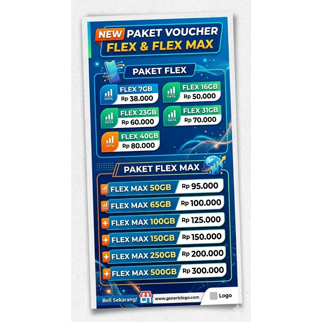 PAKET DATA XL FLEX & FLEX MAX