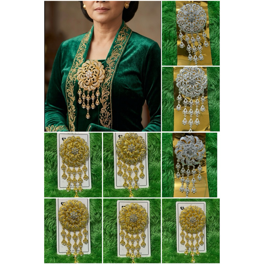 Bros kebaya / Bros kutu baru