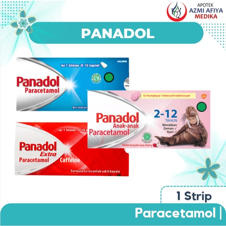 Panadol Biru - Panadol Merah - Panadol Anak