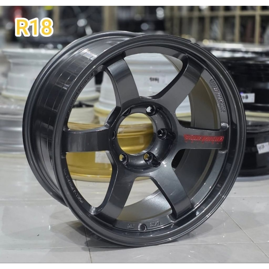 Velg TE37 Progressive R18 Hyper Black 6x149