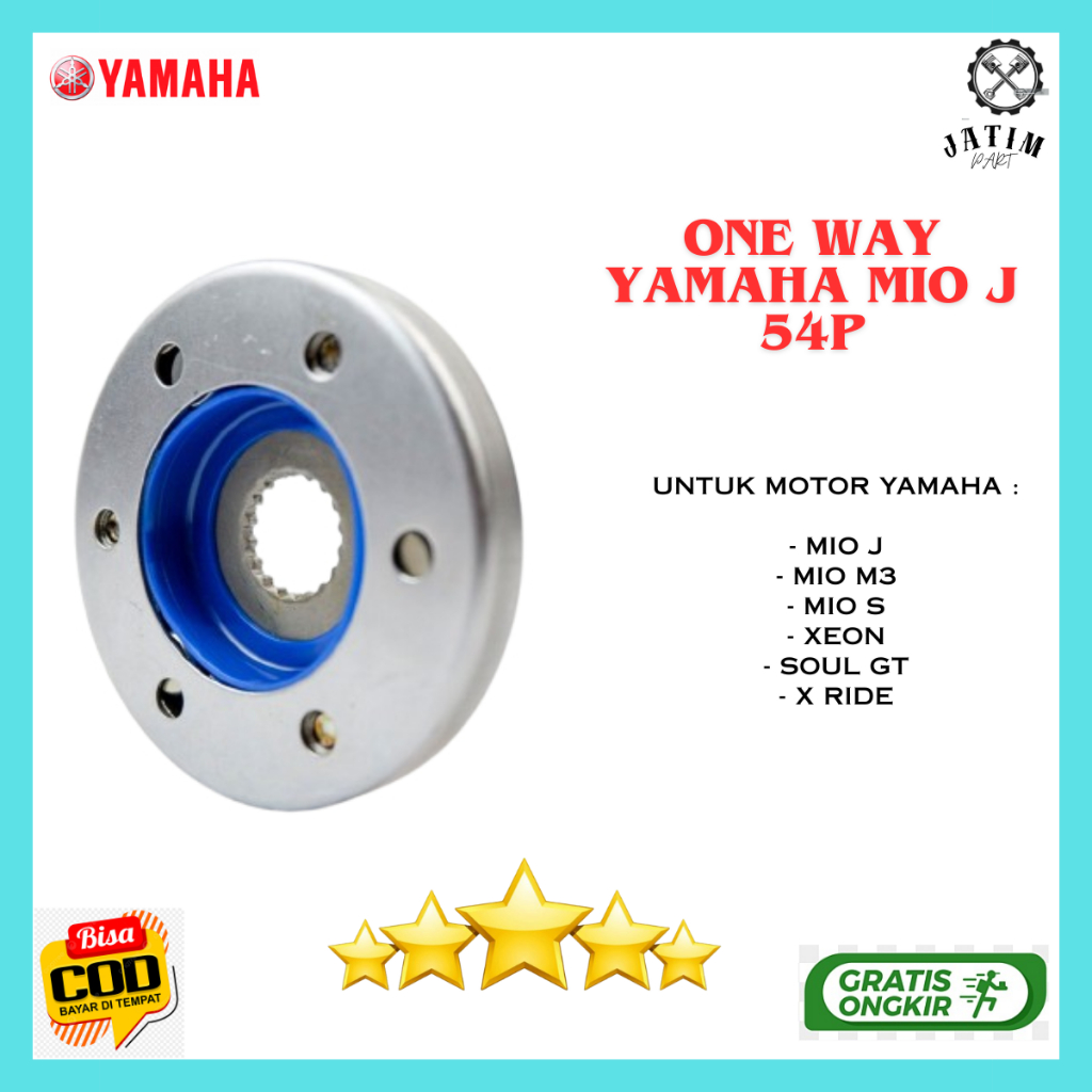 one way mio j - pelor stater mio j Ori / One Way Yamaha Xeon Karbu Asli Bawaan Motor - 54P-E5570-00