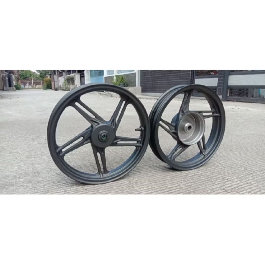 Velg Pelek Depan Belakang Honda Beat Esp PNP Deluxe Genio Street LED 2021-2024 / Original Copotan