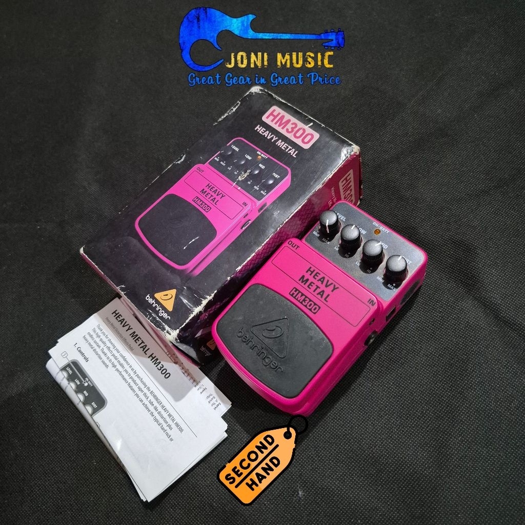 Efek Gitar Behringer Heavy Metal HM300