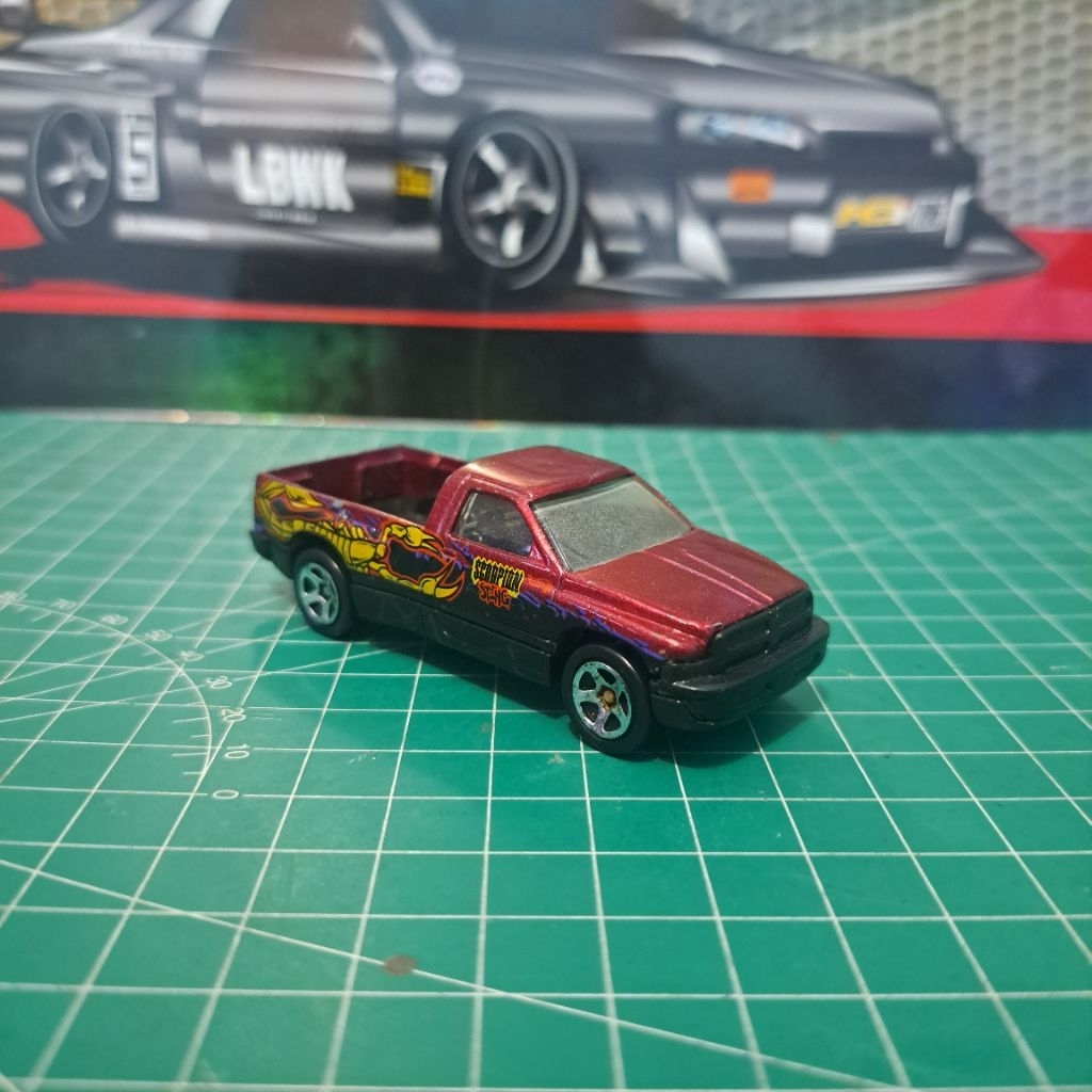 Hot Wheels Dodge Ram 1500 Red Scorpion