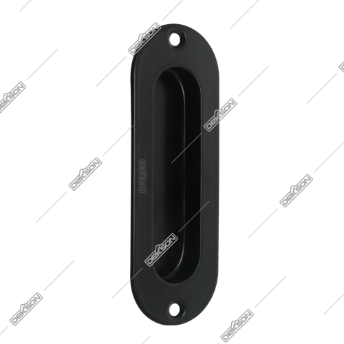 HANDLE TANAM DEKKSON PP 012 MATT BLACK - PULL PLATE