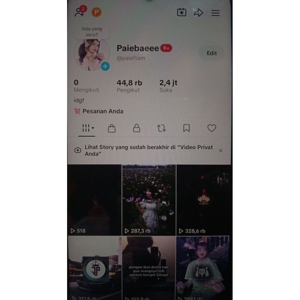 JUAL AKUN TIKTOK 40K+++ FOLL AKUN TIKTOK MURAH AKUN TIKTOK FOLL BESAR AKUN TIKTOK VIRAL AKUN TIKTOK 