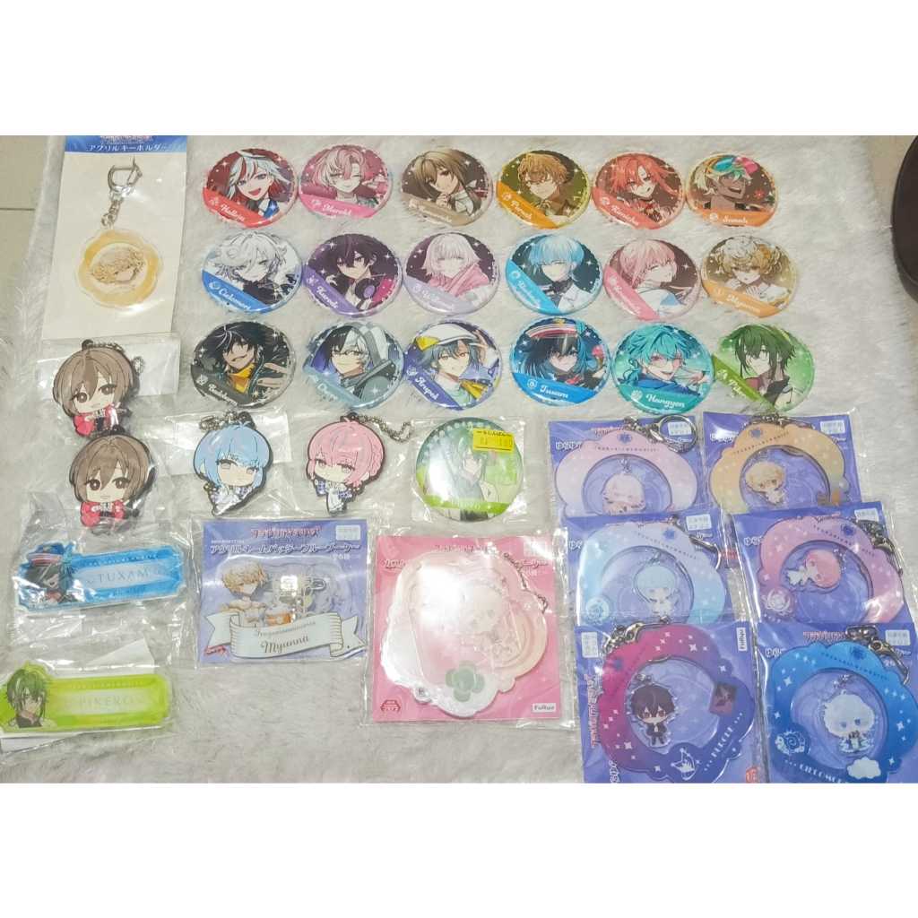 Fragaria Memories Official Badge Charm Keychain Sanrio