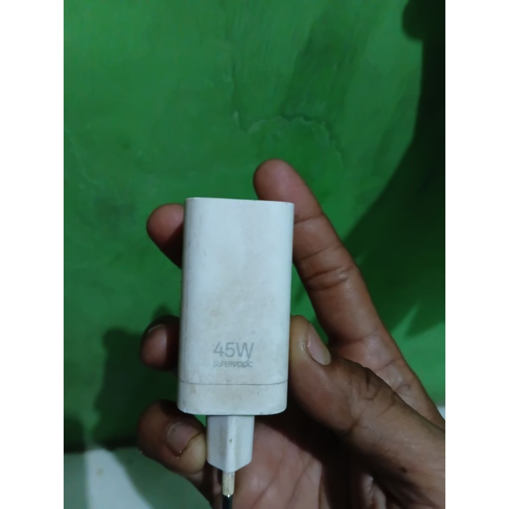 Travel Adapter Original Copotan 100% Oppo SuperVooc 45watt (fast carging)