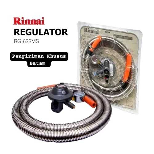 Rinnai Selang Gas Regulator RG 622 MS / Regulator Rinnai BATAM